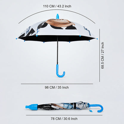 Mr. Tedd with Shutter style cover Kids-Umbrella-6-13Y