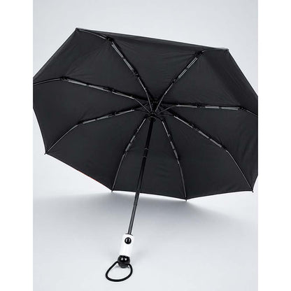 3 Fold Black Puppy Star, Auto Open & Close,Rain & Sun Dual Umbrella for Teens & Adults