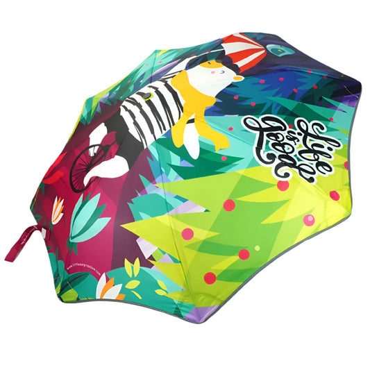 3 fold KellyJo & Starsy Rain & All Season Umbrella for Kids - Little Surprise Box