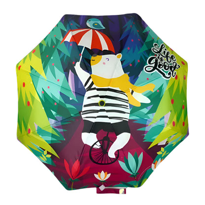 3 fold KellyJo & Starsy Rain & All Season Umbrella for Kids - Little Surprise Box