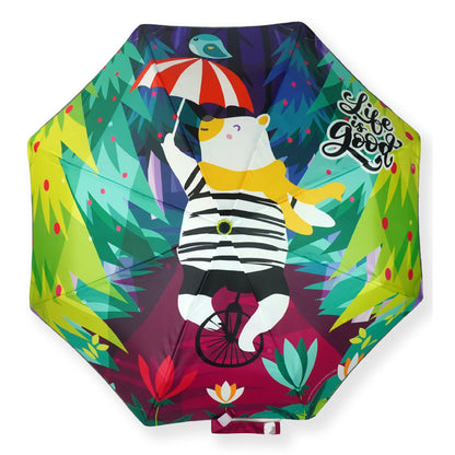 3 fold KellyJo & Starsy Rain & All Season Umbrella for Kids - Little Surprise Box