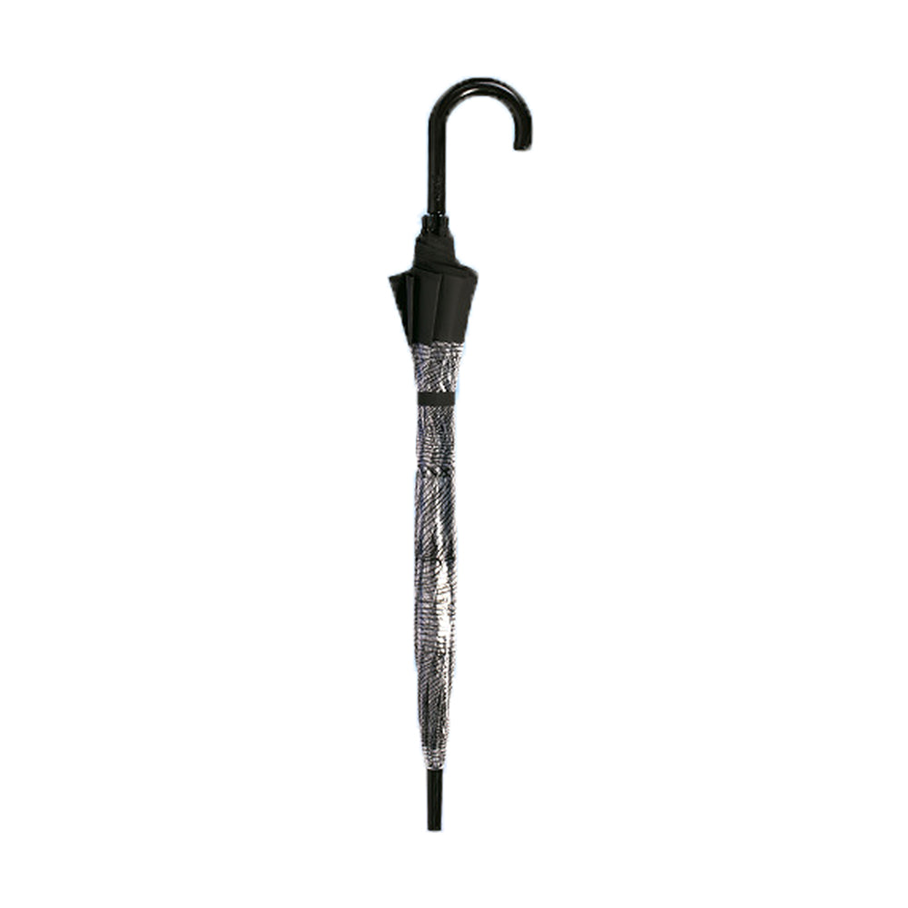 Self Print Black Transparent Umbrella for Kids and Teens, 8Years - 15Years - Little Surprise Box