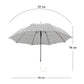 Black & white monochrome print Big size Umbrella for Adults - Little Surprise Box