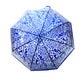 Self Print Dark Blue Transparent Umbrella for Kids and Teens, 8Years - 15Years - Little Surprise Box