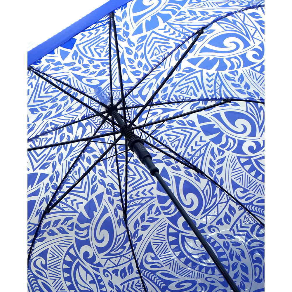 Self Print Dark Blue Transparent Umbrella for Kids and Teens, 8Years - 15Years - Little Surprise Box