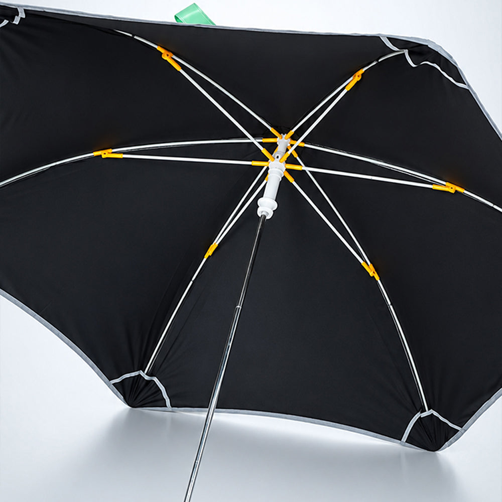 Wheel style Cow Printed UPF 50+ Kids-Umbrella-5-10Y