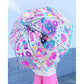 Sweet Candy theme Dome style Transparent Umbrella for Kids, 1-5years - Little Surprise Box