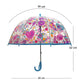 Sweet Candy theme Dome style Transparent Umbrella for Kids, 1-5years - Little Surprise Box