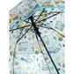 Light Blue Dome style construction theme Transparent Umbrella for Kids, 1-5years - Little Surprise Box