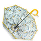 Yellow Dome style construction theme Transparent Umbrella for Kids, 1-5years - Little Surprise Box