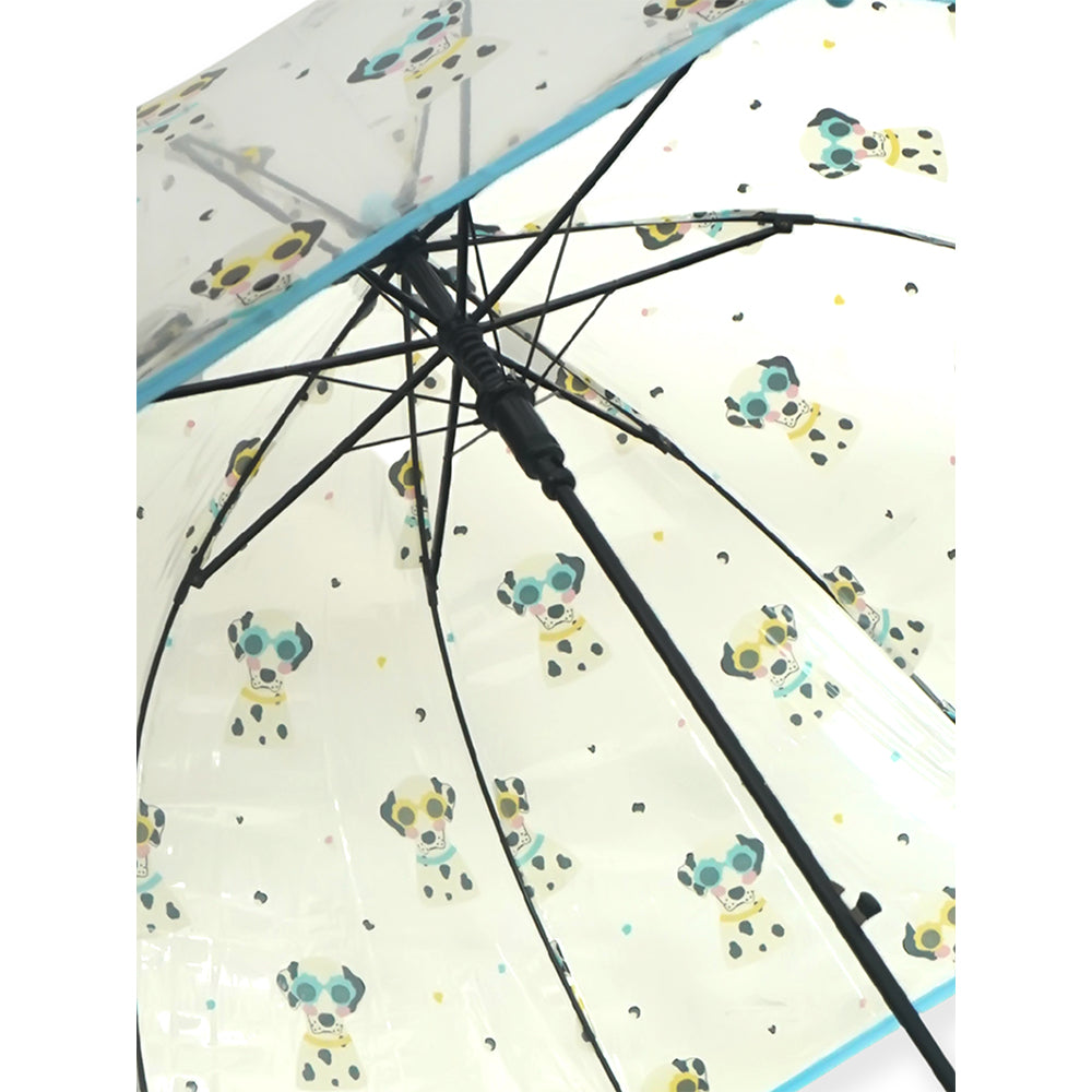 Dalmation theme Dome style Transparent Umbrella for Kids, 1-5years - Little Surprise Box