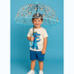Dalmation theme Dome style Transparent Umbrella for Kids, 1-5years - Little Surprise Box