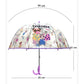 Puppy Family theme Dome style Transparent Umbrella for Kids, 1-5years - Little Surprise Box