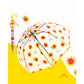 Sunflower theme Dome style Transparent Umbrella for Kids, 1-5years - Little Surprise Box