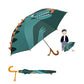 Fire Dino Big Face Umbrella for Kids, 5Years-10Years - Little Surprise Box