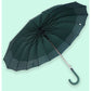 Bottle Green Checks Large Canopy Size Umbrella for Adults - Little Surprise Box