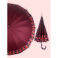 Maroon Checks Large Canopy Size Umbrella for Adults - Little Surprise Box