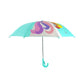 Mint Unicorn Big Face Umbrella for Kids, 5Years - 10Years - Little Surprise Box