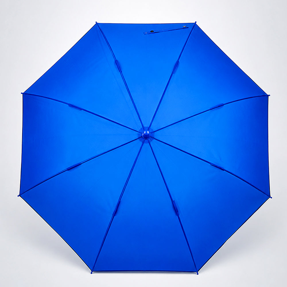 Navy Blue Solid Black border Umbrella for Adults & Teens
