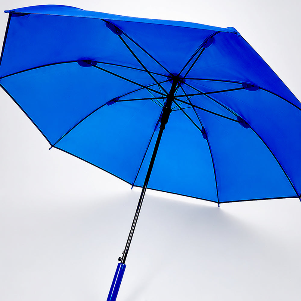 Navy Blue Solid Black border Umbrella for Adults & Teens