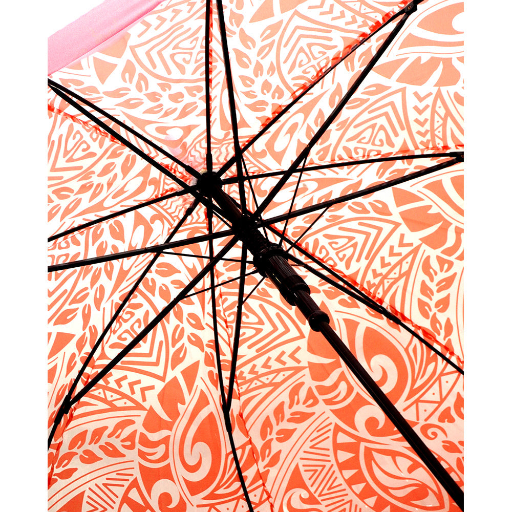 Self Print Pink Transparent Umbrella for Kids and Teens, 8Years - 15Years - Little Surprise Box