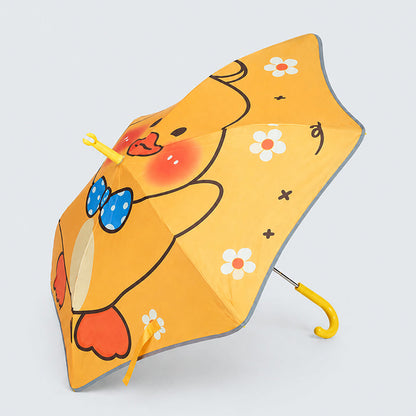 Wheel style Quack Ducky Wheel style printed UPF 50+ Kids-Umbrella -5-10Y