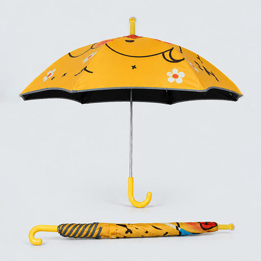 Wheel style Quack Ducky Wheel style printed UPF 50+ Kids-Umbrella -5-10Y