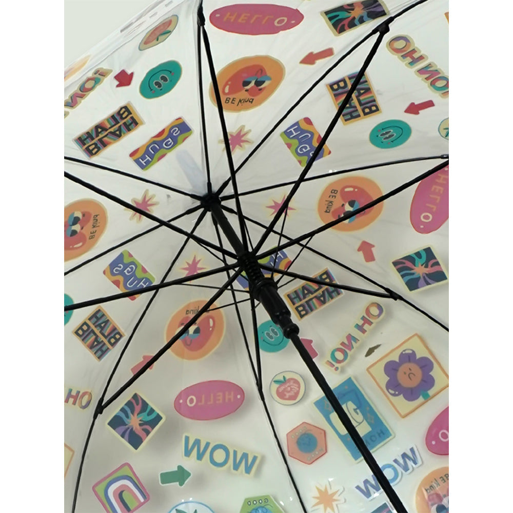 Stamp Transparent Umbrella for Adults - Little Surprise Box