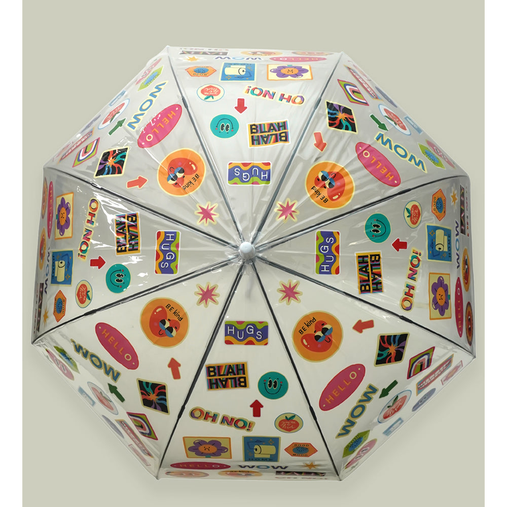 Stamp Transparent Umbrella for Adults - Little Surprise Box