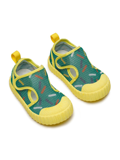 Premium Confetti Toddlers' Walking Shoes - Green