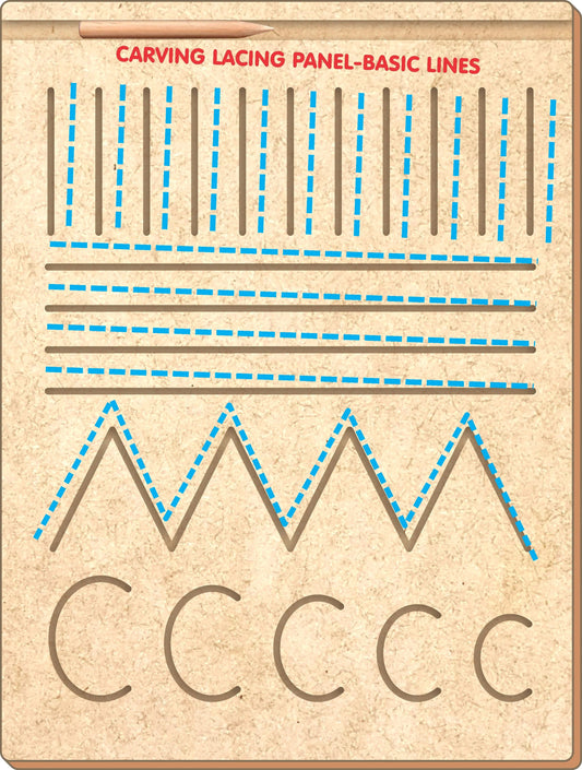 Basic Lines Tracing Board Tracing Board
