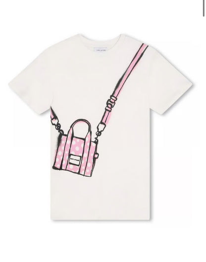 Marc Jacobs Bag Print Pink T-Shirts & Shirts for kids