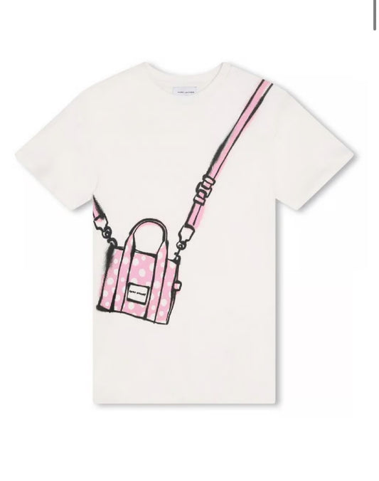 Marc Jacobs Bag Print Pink T-Shirts & Shirts for kids