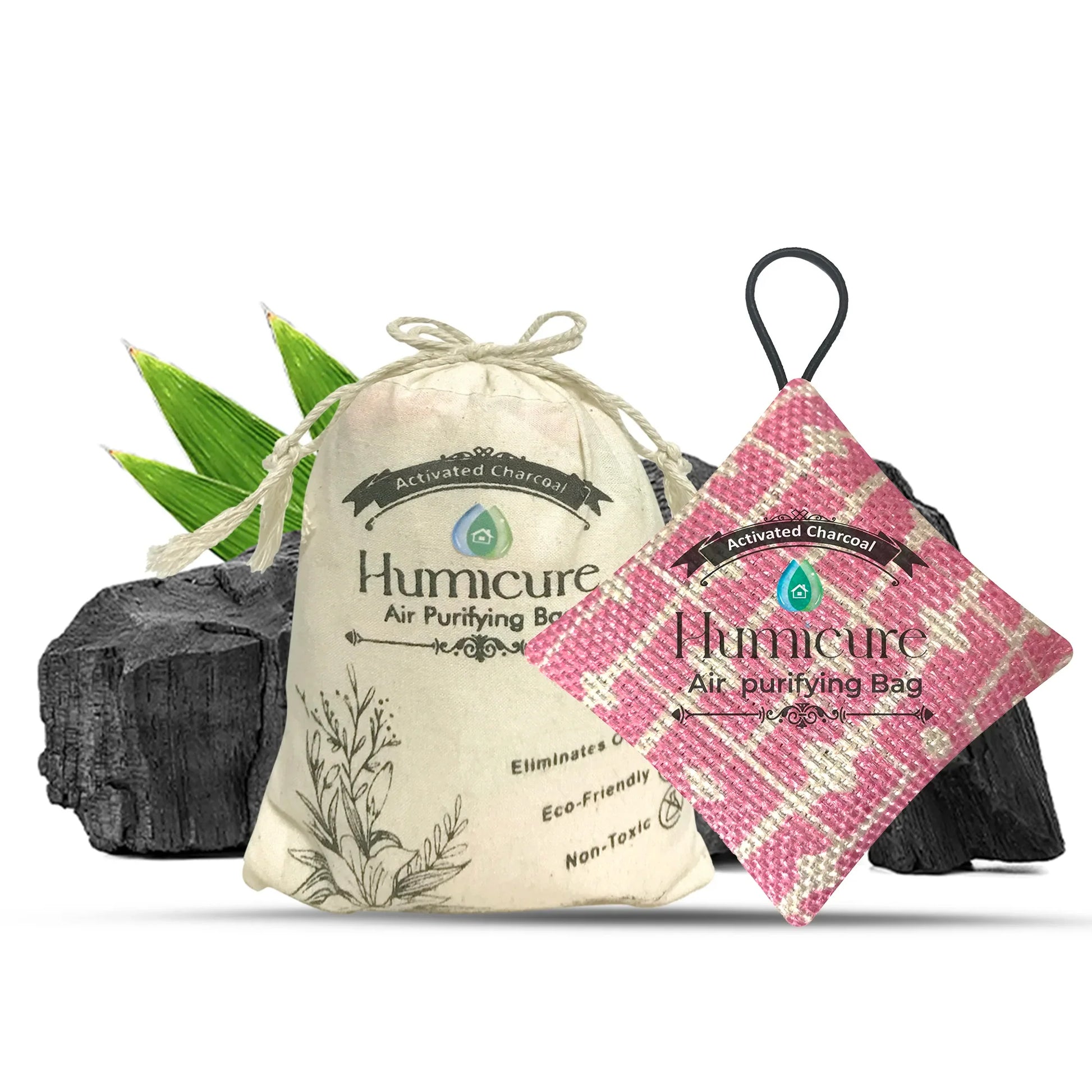 Humicure Activated Charcoal Air Purifier & Odor Remover 2 100g