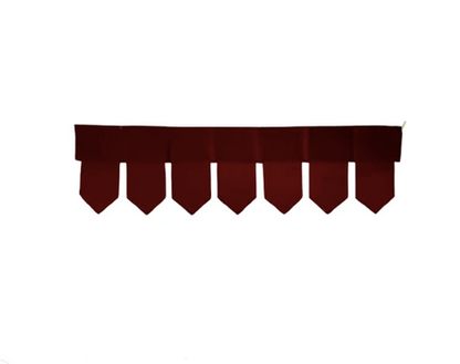 DIY Festive Toran Activity Kit – Maroon & Yellow