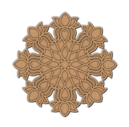 DIY Wooden Festive Rangoli Activity Kit