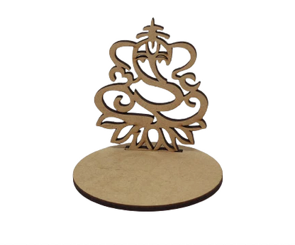 DIY Wooden Lord Ganesha Tealight Holder Kit
