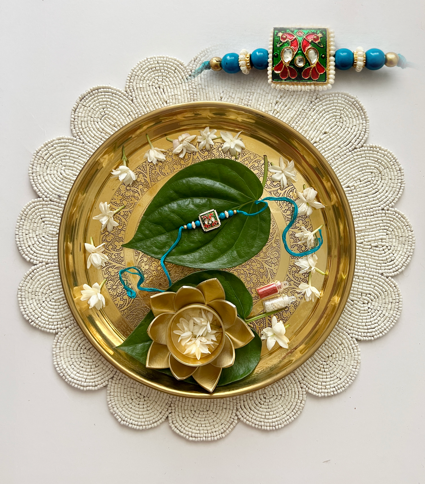 Mayur Meenakari Rakhi