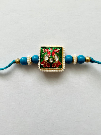 Mayur Meenakari Rakhi