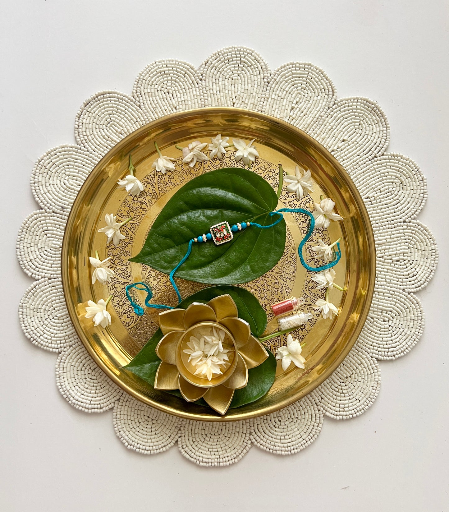 Mayur Meenakari Rakhi
