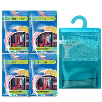 Humicure Moisture Absorber Hanging Bags - 400g / 1L Rose & Lavender 4