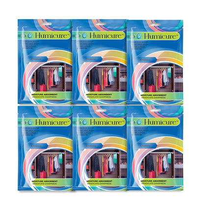 Humicure Moisture Absorber Hanging Bags - 400g / 1L Ocean Breeze 4