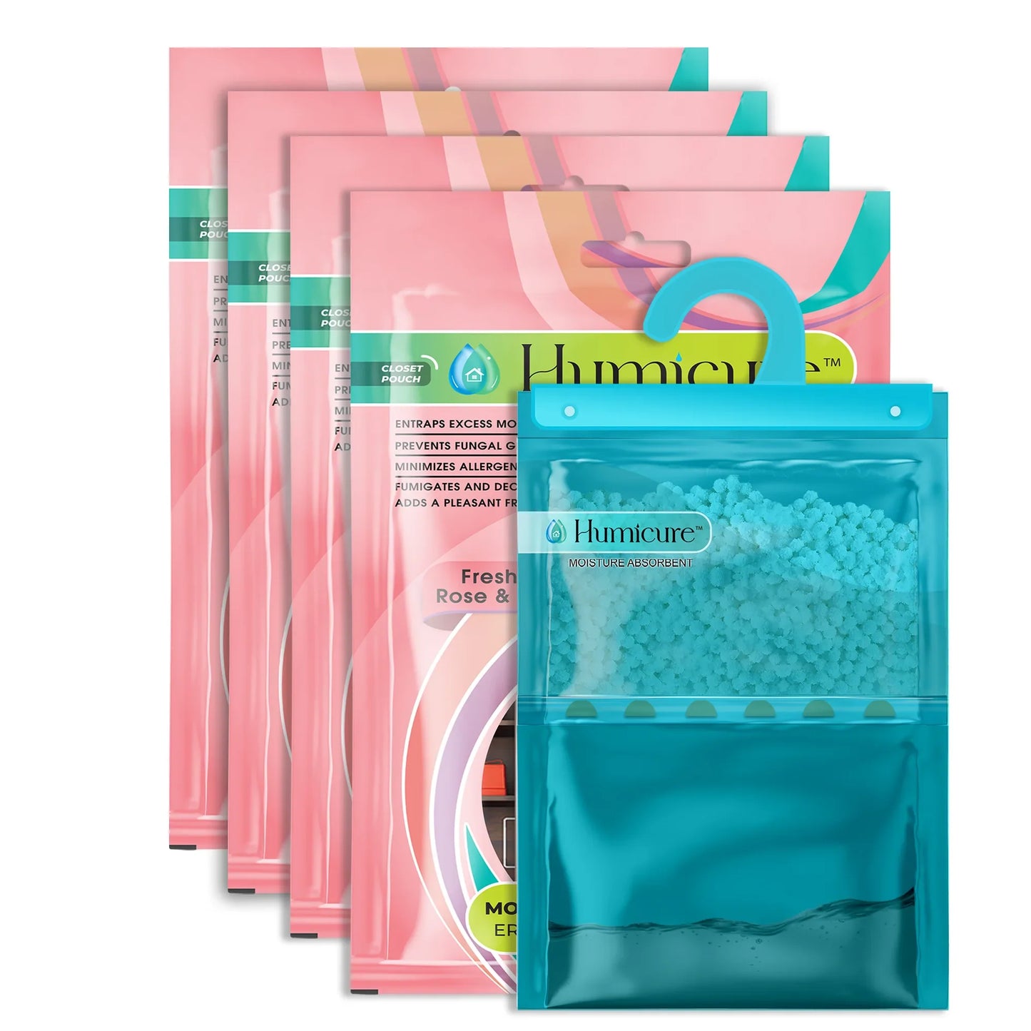 Humicure Moisture Absorber Hanging Bags - 400g / 1L Classic 2