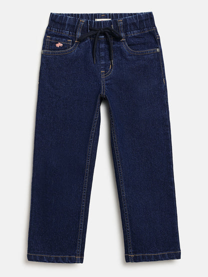 Everyday Comfort Straight Fit Jeans for Girls (Indigo)
