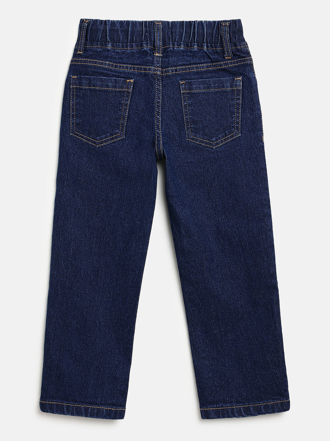 Everyday Comfort Straight Fit Jeans for Girls (Indigo)