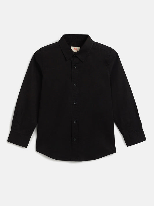 The Classic Formal Shirt for Boys (Black)