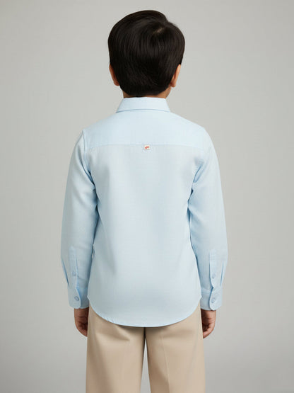 The Classic Formal Shirt for Boys (Blue)