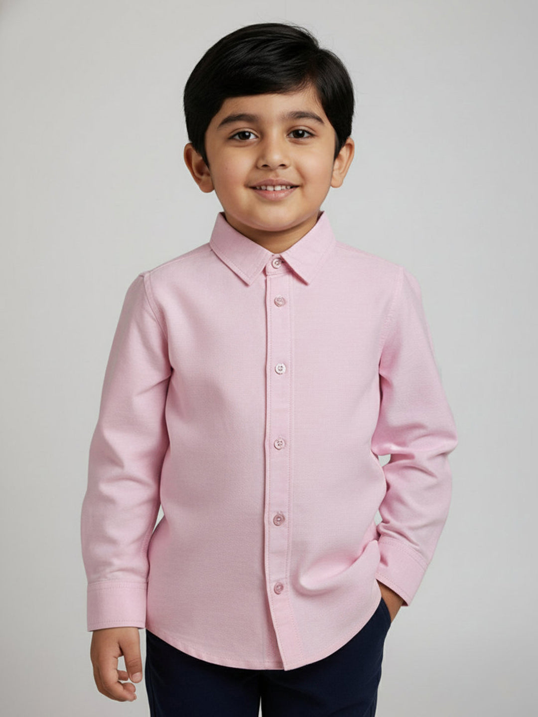 The Classic Formal Shirt for Boys (Pink)