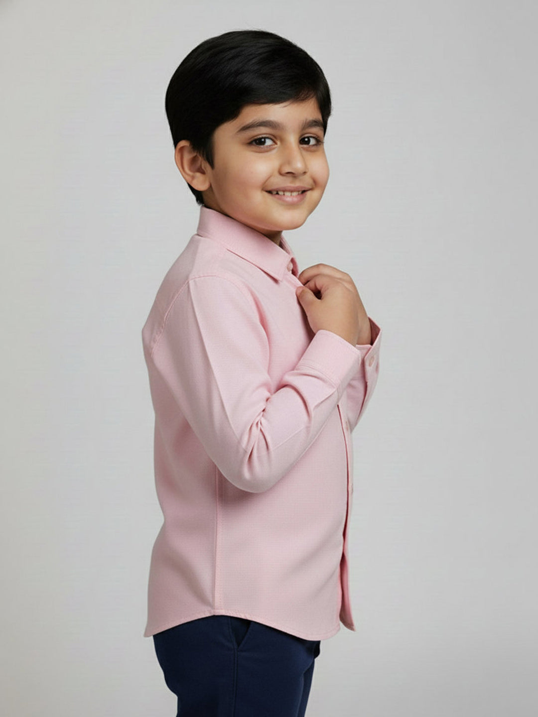 The Classic Formal Shirt for Boys (Pink)