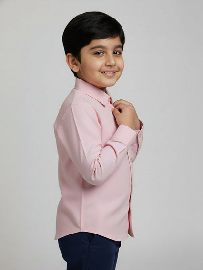The Classic Formal Shirt for Boys (Pink)
